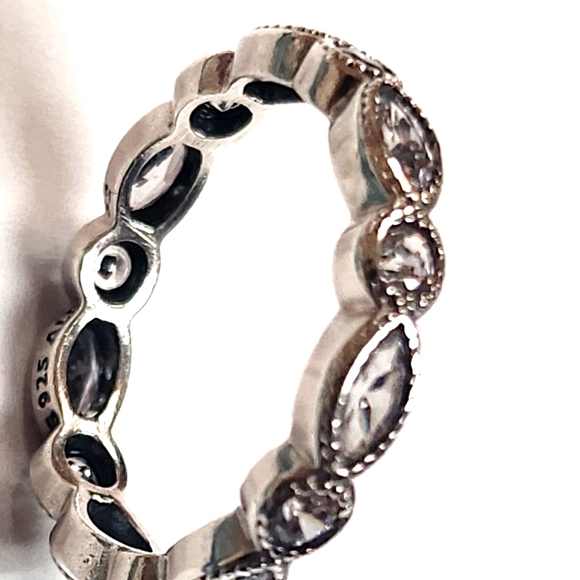 Pandora Ring Clear Czs - Picture 9 of 9